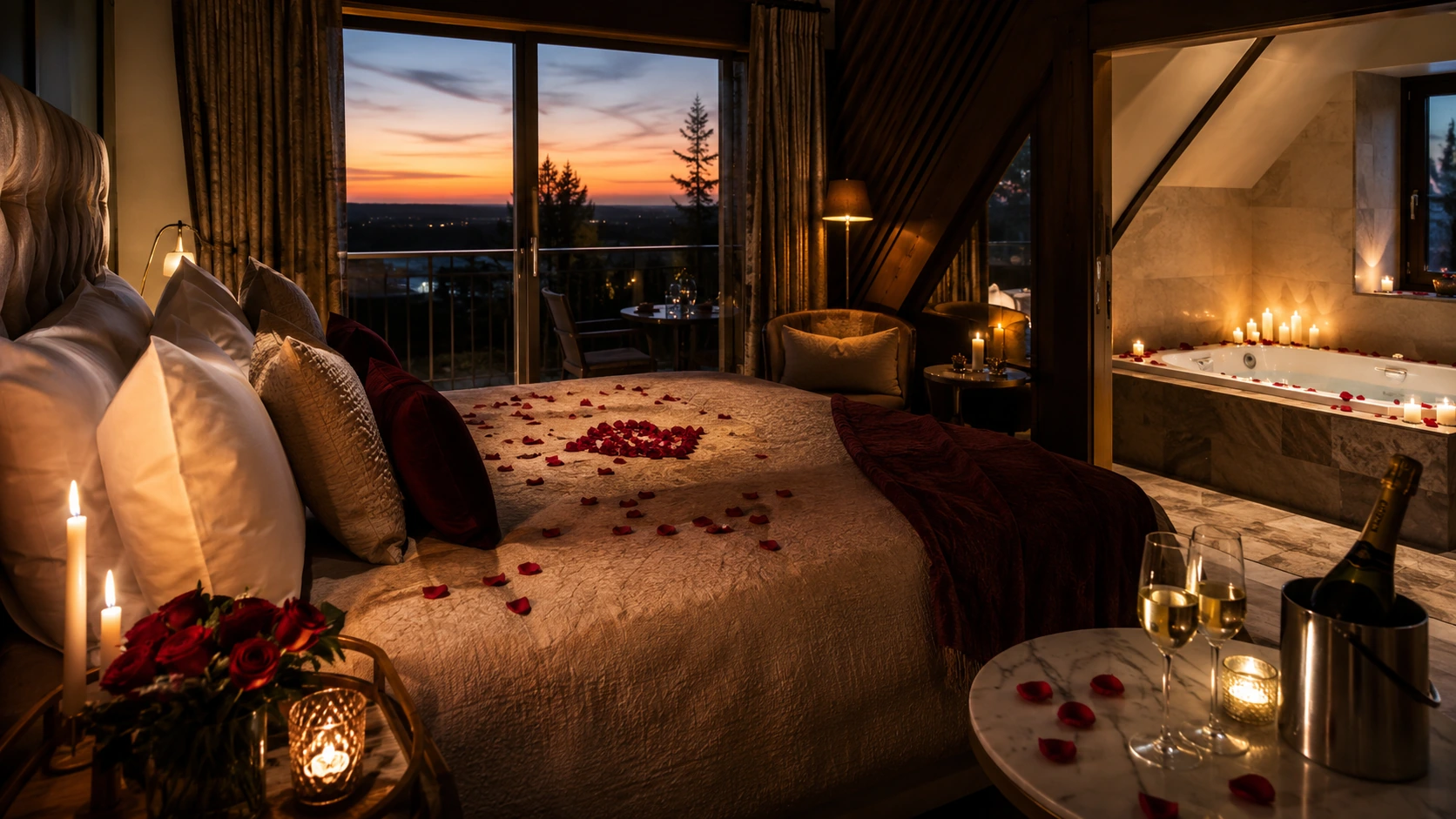 love-room-pres-de-rouen-sevader-sans-partir-trop-loin Ambiance romantique premium en Normandie illustrant love room près de Rouen sans texte ni logo