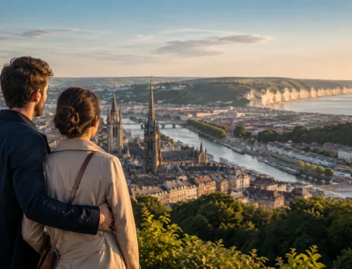 Week-end romantique entre Rouen et la Côte d’Albâtre : l’équilibre parfait